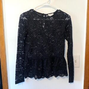 Tiny Willow Lace Top Size XS